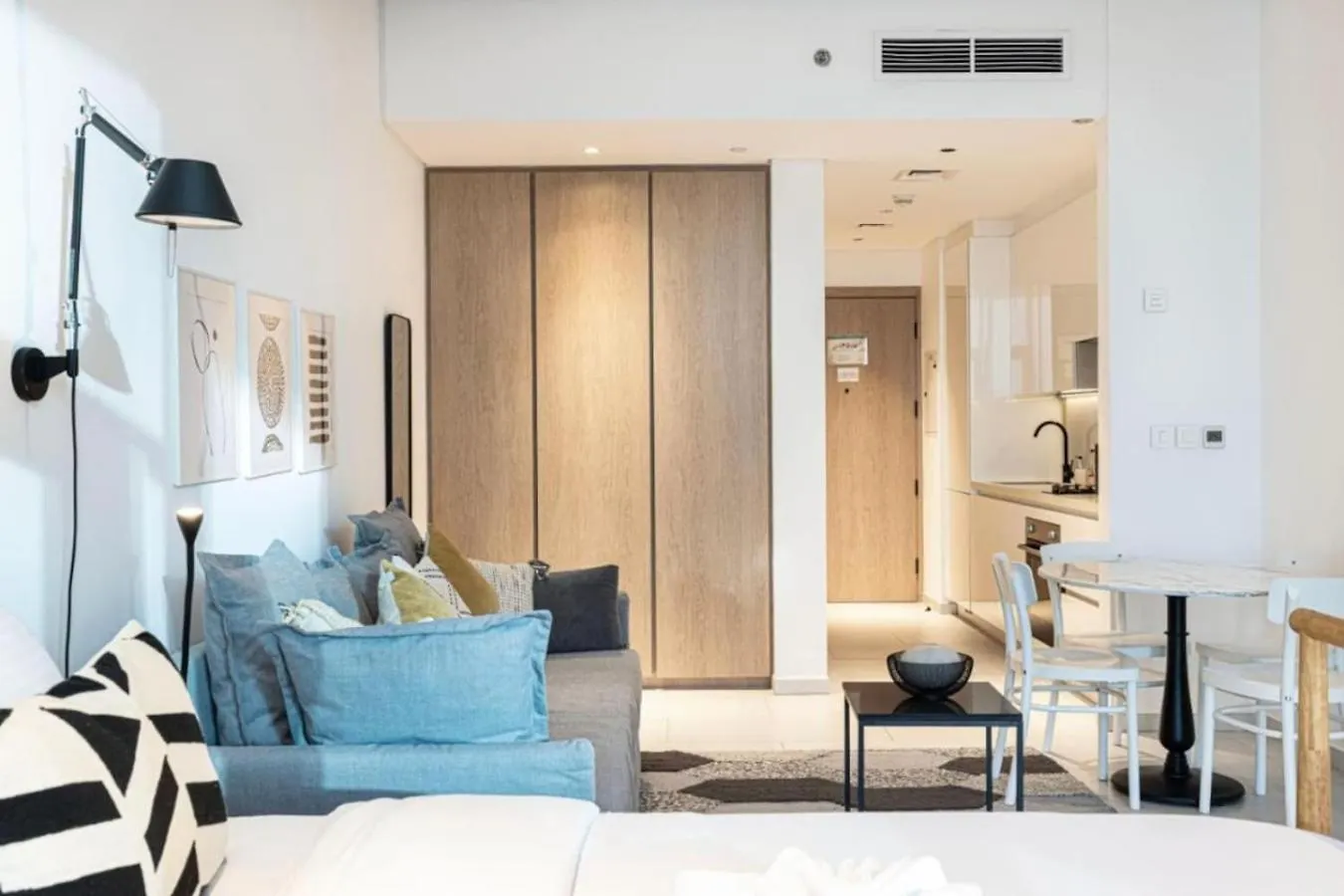 Appartement Elegant Cozy Studio Canal View Dubaï